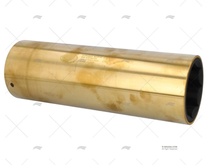 CUSCINETTO OTTONE NAVALE-GOMMA 75mm