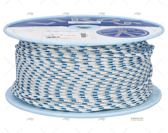 CIMA TOP-CRUISING 06mm BIANCO/BLU  200m LIROS