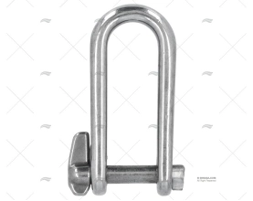SHACKLE LONG WITH KEYPIN 8mm S.S.316