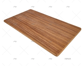 PLATEAU TABLE TECK 41x70cm
