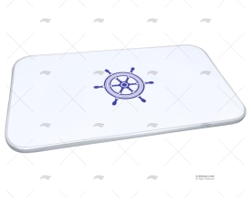 TABULEIRO DE MELAMINA 41x70cm FORMA