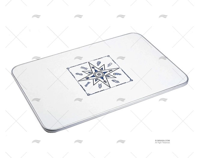 PLATEAU TABLE MELAMINE 63x88cm FORMA