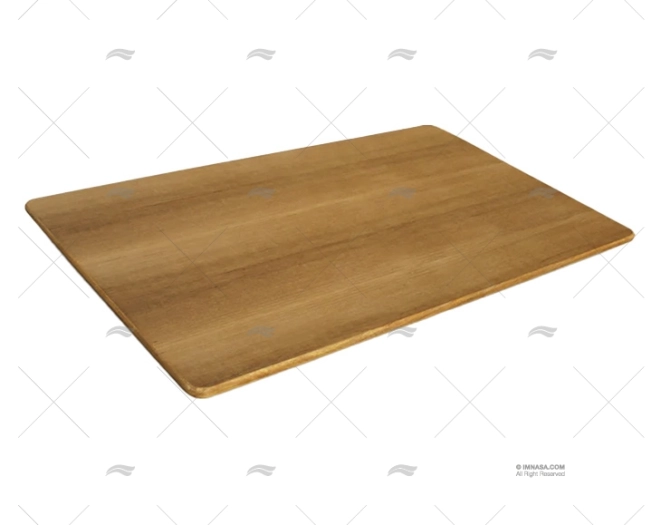 PLATEAU TABLE TECK 66x112cm