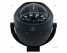 BÚSSOLA C12 SUPORTE 113mm PRETO AUTONAUTIC INSTRUMENTAL
