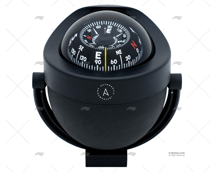 BÚSSOLA C12 SUPORTE 113mm PRETO RP AUTONAUTIC INSTRUMENTAL