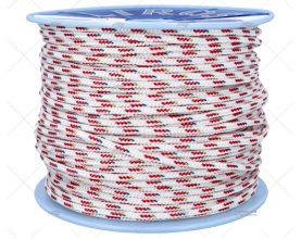 CIMA TOP CRUISING 08mm BIANCO/ROSSO  200m LIROS