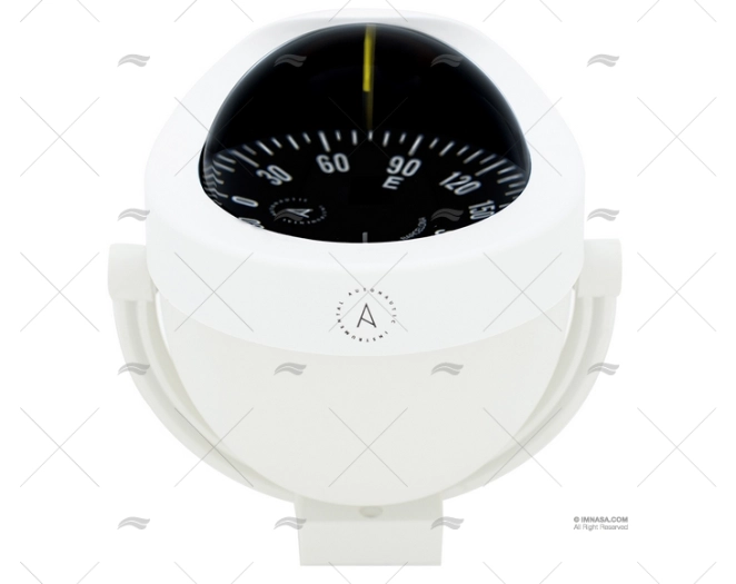 BUSSOLA C12 SUPPORTO 113mm BIANCO AUTONAUTIC INSTRUMENTAL