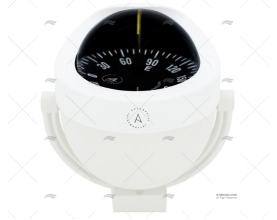 BÚSSOLA C12 SUPORTE 113mm BRANCO AUTONAUTIC INSTRUMENTAL