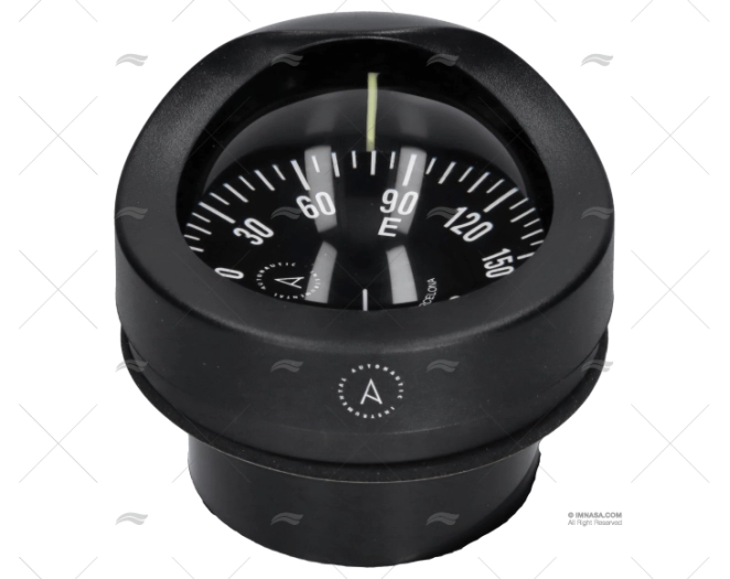 BÚSSOLA C12 114mm PRETA AUTONAUTIC INSTRUMENTAL