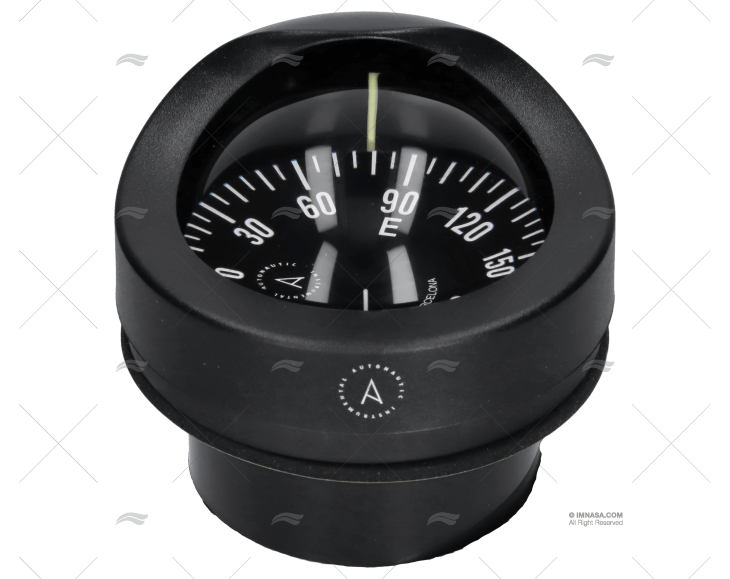 BÚSSOLA C12 114mm PRETA AUTONAUTIC INSTRUMENTAL