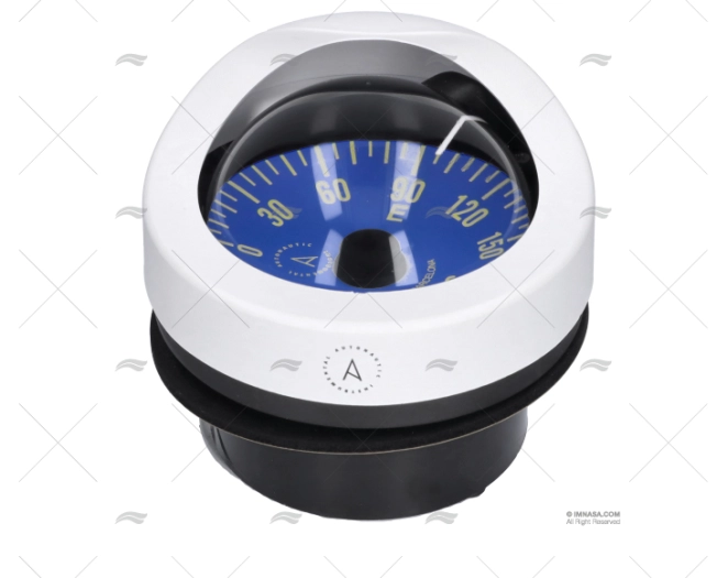 BÚSSOLA C12 114mm BRANCO RG AUTONAUTIC INSTRUMENTAL