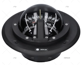 COMPASSES FRONTAL 152mm BLACK R100