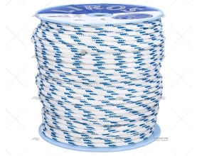 CIMA TOP-CRUISING 10mm BIANCO/BLU  200m LIROS