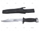 BLACK DIVING KNIFE BLADE 19 cm