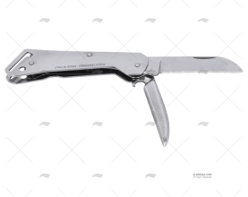 COLTELLO SKIPPER MULTIUSO INOX 18,5-H7,5cm MAC COLTELLERIE