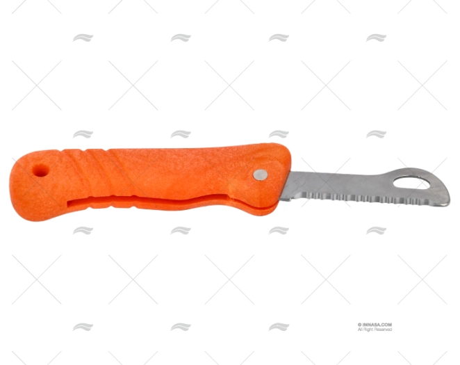 COLTELLO SICUREZZA PIEGHEVOLE NAR 18,5-H7cm MAC COLTELLERIE