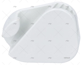 WHITE LOOP CLEAT CL 223 CLAMCLEAT