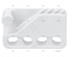 WHITE FENDER LARGE LOOP CLEAT CL 234 CLAMCLEAT