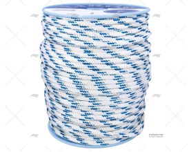 CABO TOP-CRUISING 12mm BRANCO/AZUL  200m LIROS