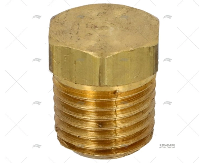 TAMPÃO COLETOR 1/4"NPT 13.6mm BARR MARINE