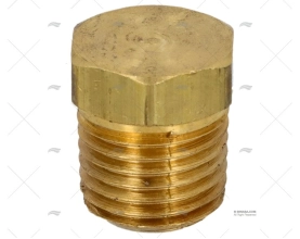 TAPPO COLLETTORE 1/4"NPT 13.6mm BARR MARINE
