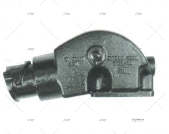 GOMITO SCARICO GM/FORD V8/283/351 CID BARR MARINE