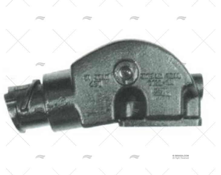 GOMITO SCARICO GM/FORD V8/283/351 CID BARR MARINE