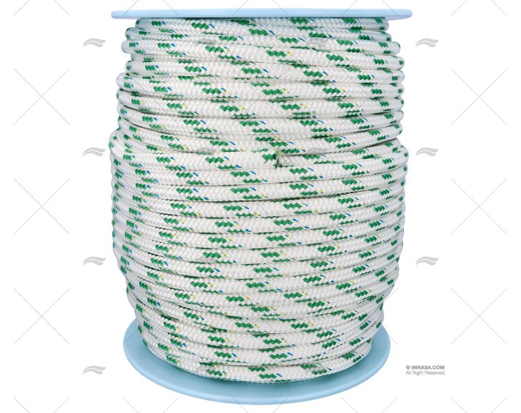 CABO TOP-CRUISING 14mm BRANCO / VERDE 15 LIROS