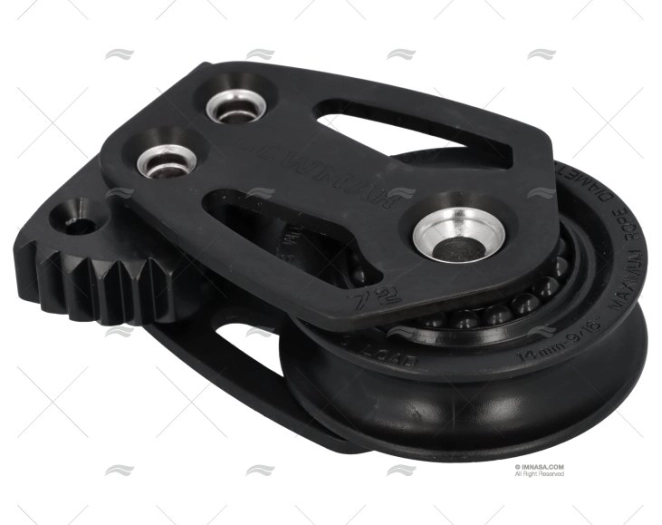 DECK PULLEY WITH SUPPORT 72mm HTX LEWMAR