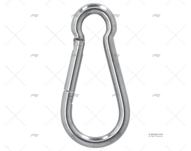 MOSQUETÃO INOX-316 13x160mm