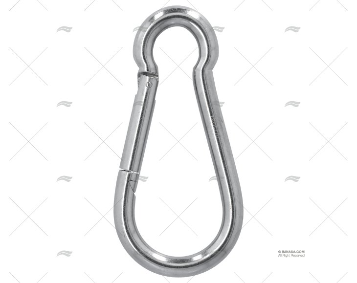 MOSQUETÃO INOX-316 13x160mm
