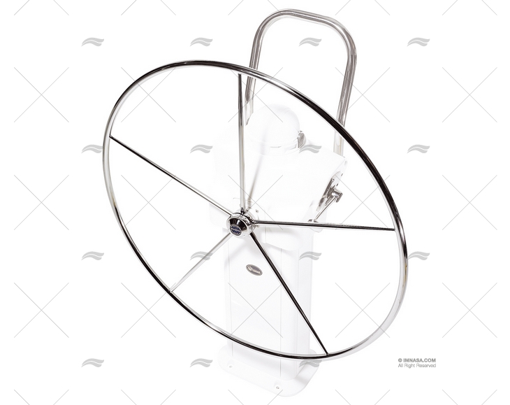 RUOTA TIMONE 1070mm 8R PELLE/INOX LEWMAR