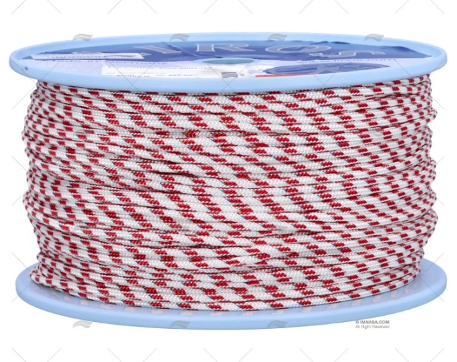 CABO TOP-CRUISING 04mm BRANCO/VERMELHO  250m LIROS