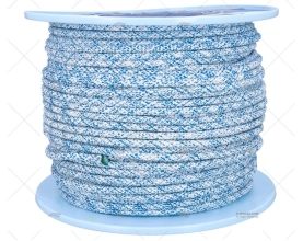 SCOTTA TOP GRIP 08mm BIANCO/BLU 200m LIROS