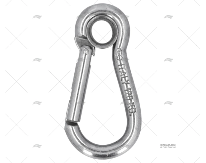 MOSCHETTONE CON OCCHIELLO  05mm INOX KONG