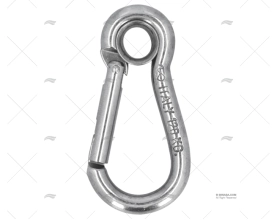MOSCHETTONE CON OCCHIELLO  05mm INOX KONG