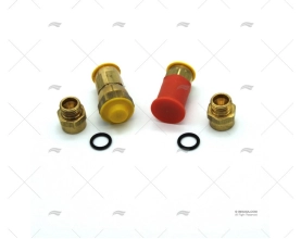 KIT CONNETTORE RAPIDO MASCHIO/FEMMINA ISOTHERM