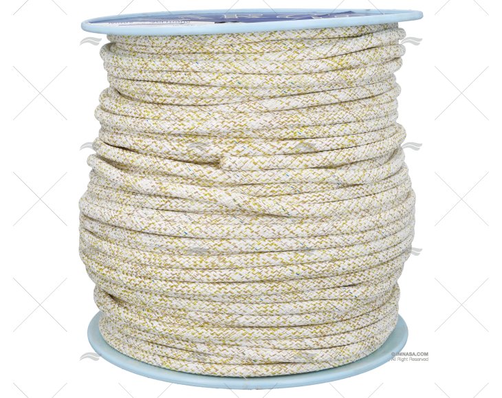 SCOTTA TOP GRIP 10mm BIANCO/BEIGE 200m LIROS