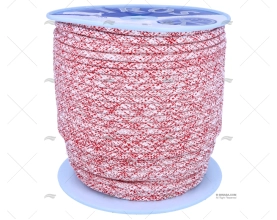 SCOTTA TOP GRIP 10mm BIANCO/ROSSO 200m LIROS