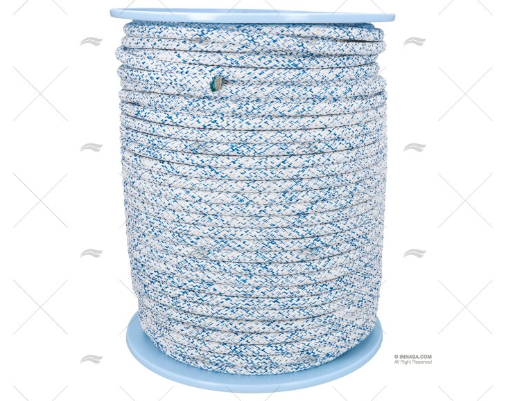 SCOTTA TOP GRIP 12mm BIANCO/BLU 200m LIROS