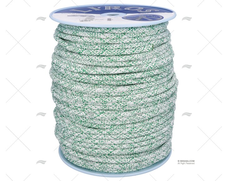 SCOTTA TOP GRIP 12mm BIANCO/VERDE 200m LIROS