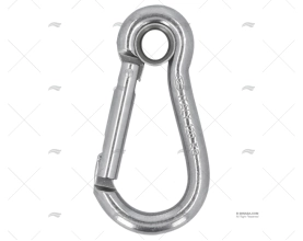 MOSCHETTONE CON OCCHIELLO  06mm INOX KONG