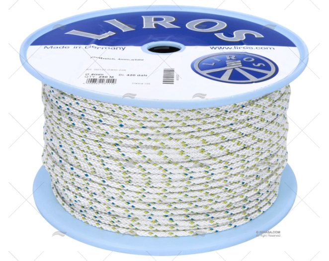 CABO LIROS PRESTRETCH 04mm BLANCO 250m