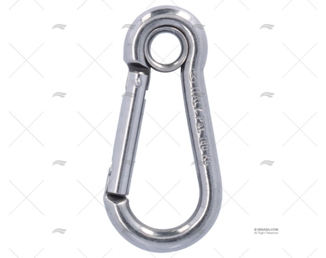 MOSCHETTONE CON OCCHIELLO  07mm INOX KONG