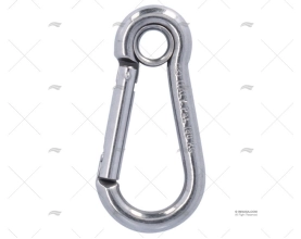 MOSCHETTONE CON OCCHIELLO  07mm INOX KONG