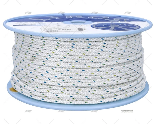 CORDAGE LIROS PRESTRETCH 06mm BLANC 200m