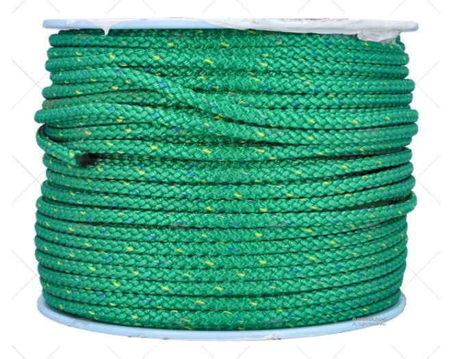 CORDAGE LIROS PRESTRETCH 08mm VERD 200m