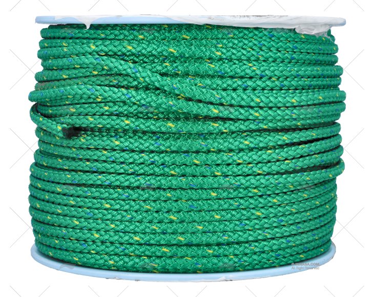 CORDAGE LIROS PRESTRETCH 08mm VERD 200m