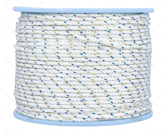 CORDAGE LIROS PRESTRETCH 10mm BLANC 200m