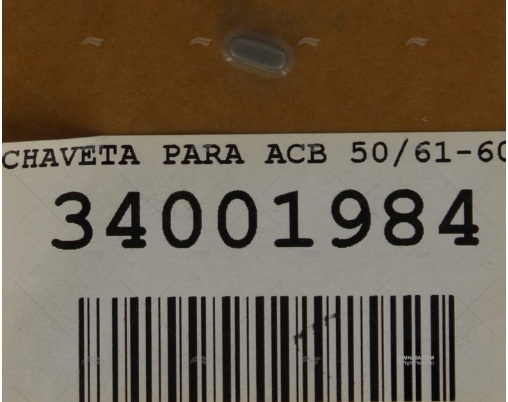 CHAVETA BOMBA ACB 50/61-60E